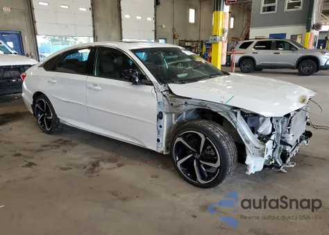 2021 Honda Accord Sport из США, поврежденный, VIN 1HGCV2F34MA018255